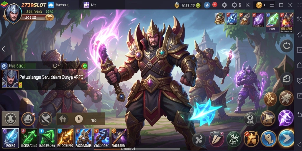 Tampilan menarik dari gameplay ARPG di 2739SLOT.