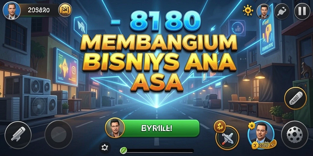 Screenshot gameplay Tycoon yang menunjukkan pengelolaan bisnis yang dinamis.
