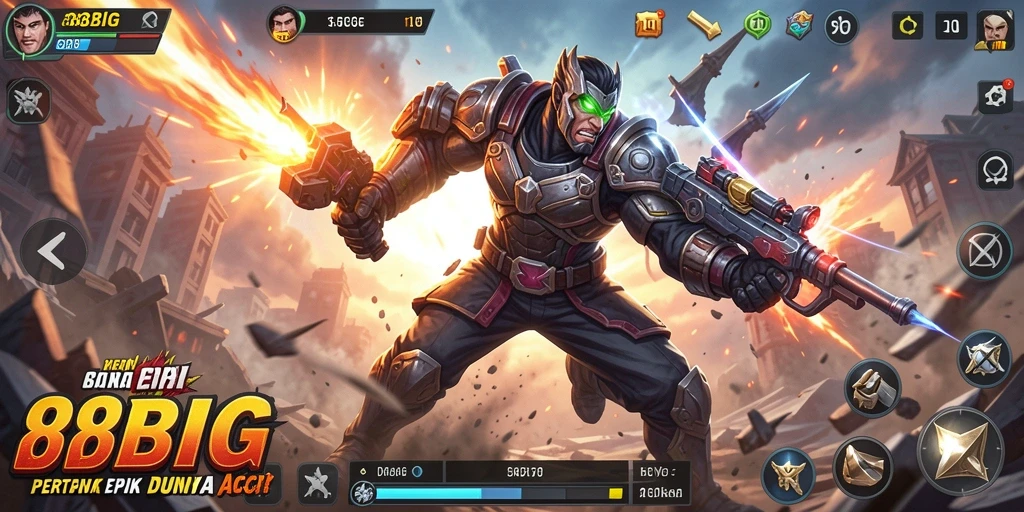 Screenshot gameplay 88BIG menampilkan pertarungan tak terlupakan dan aksi seru.