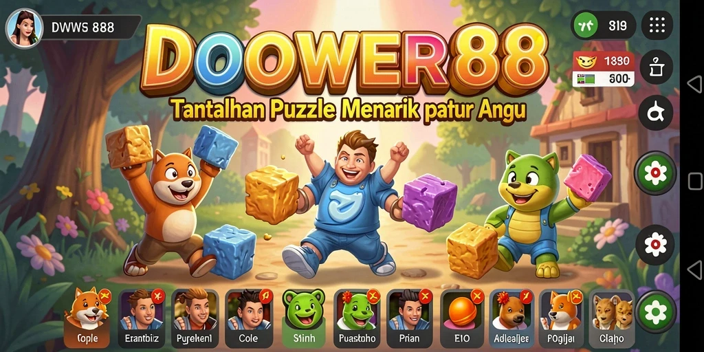 Tampilan gameplay DOWER88 yang menantang dan mengasyikkan.