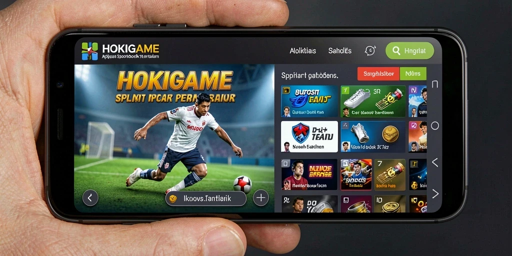 Tampilan grafis menarik dari gameplay HOKIGAME di momen taruhan.