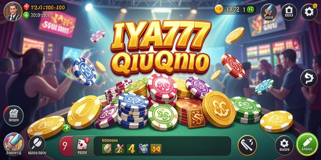 Tampilan gameplay seru dari IYA777 dalam aksi QiuQiu.