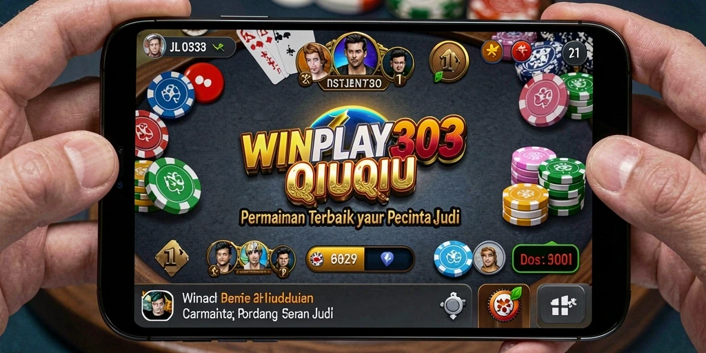 Tampilan interaktif gameplay QiuQiu di WINPLAY303.
